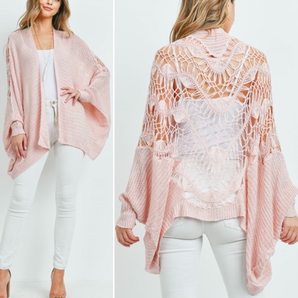 Trend Setter Diva Boutique Sweaters - PINK CARDIGAN